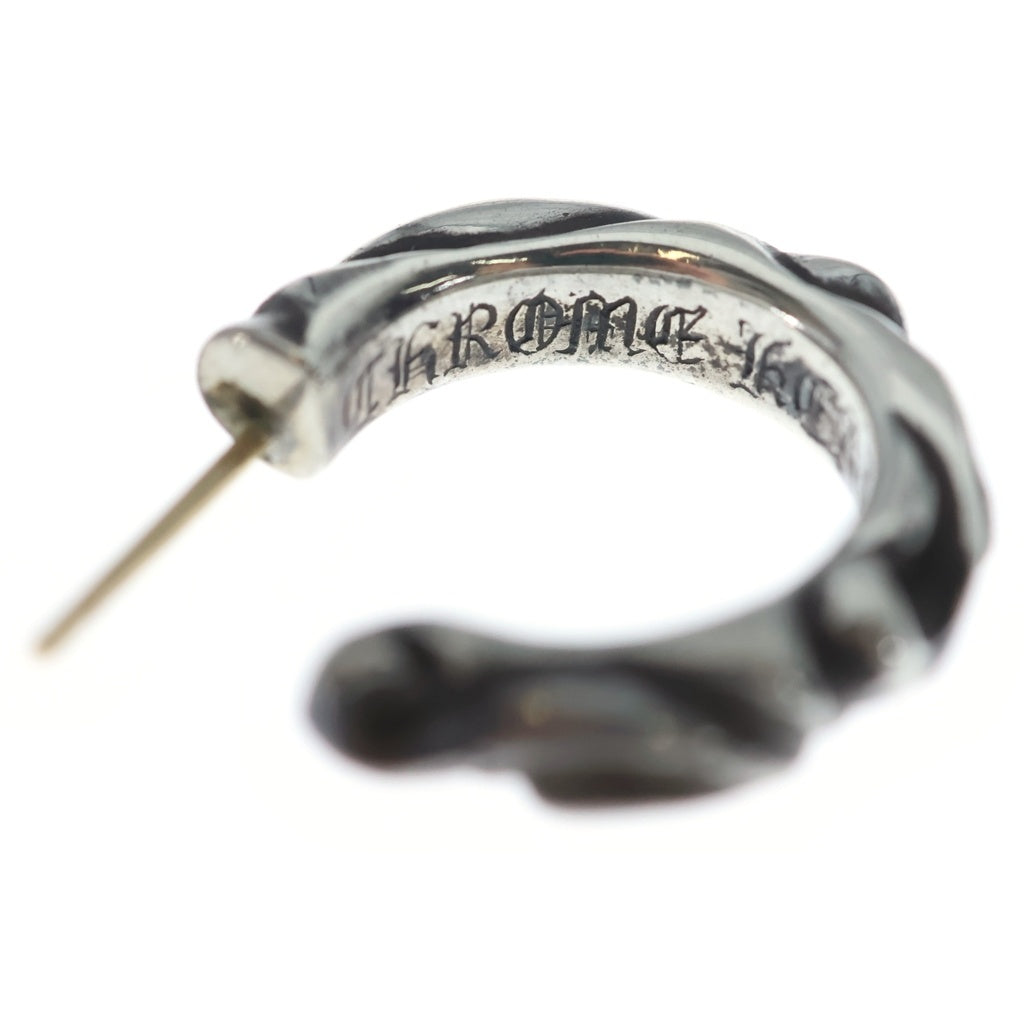 CHROME HEARTS(クロムハーツ) HOOP SCROOL スクロール フープピアス シルバー BCA102