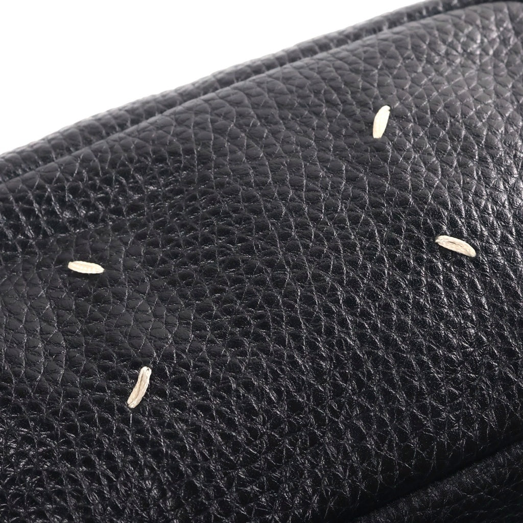 Maison Margiela(メゾンマルジェラ) 20SS 4ステッチ レザーウエストショルダーバッグ ブラック S55WB0019
