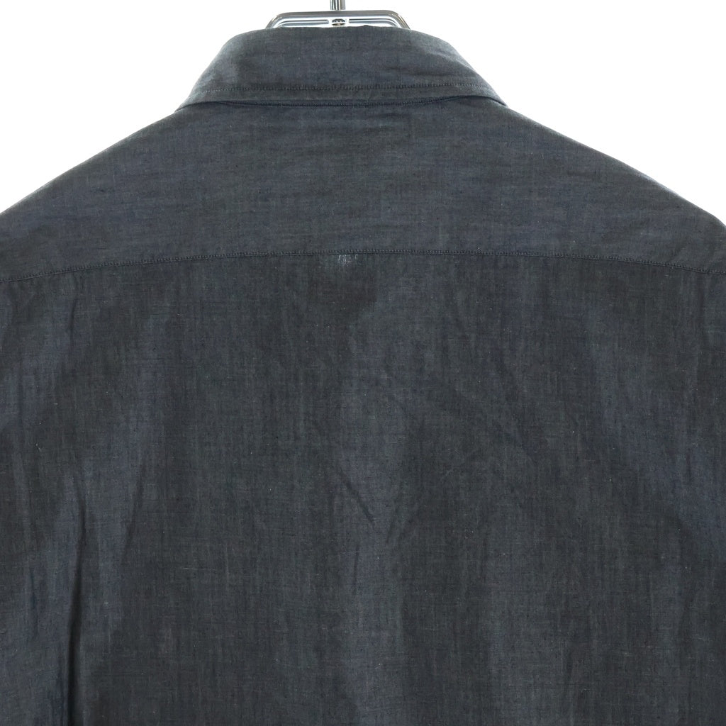 Porter Classic(ポータークラシック) 26SS ROLL UP SHIRT SUVIN GOLD SUPREME 140/2 スビンゴールド 長袖ロールアップシャツ