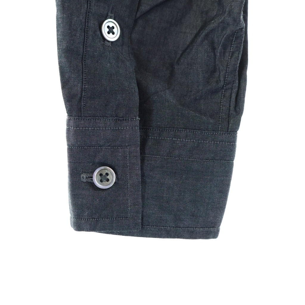 Porter Classic(ポータークラシック) 26SS ROLL UP SHIRT SUVIN GOLD SUPREME 140/2 スビンゴールド 長袖ロールアップシャツ
