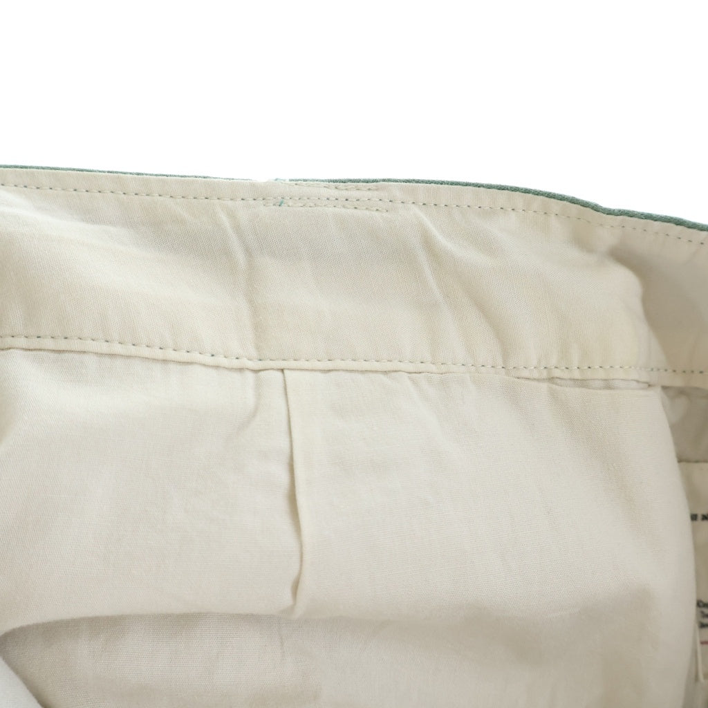 VISVIM(ヴィスヴィム) 23SS FIELD CHINO PANTS フィールド ボタンフライ ストレートチノパンツ グリーン 0123105008003