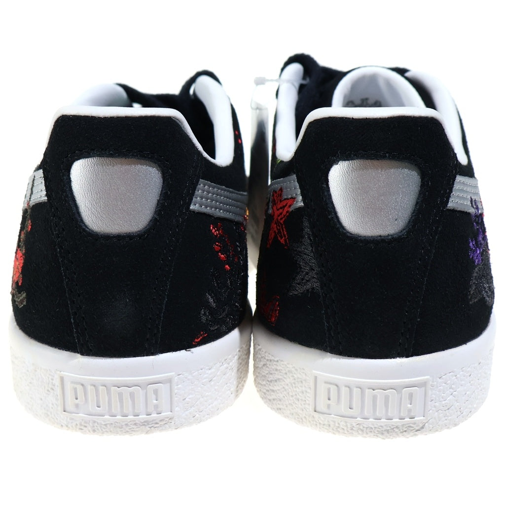 PUMA(プーマ) ×ATMOS ×SHIDO AKAMA CLYDE HANAFUDA アトモス 赤間紫動 クライド 花札 ローカットスニーカー ブラック US8.5/26.5cm 394415-01