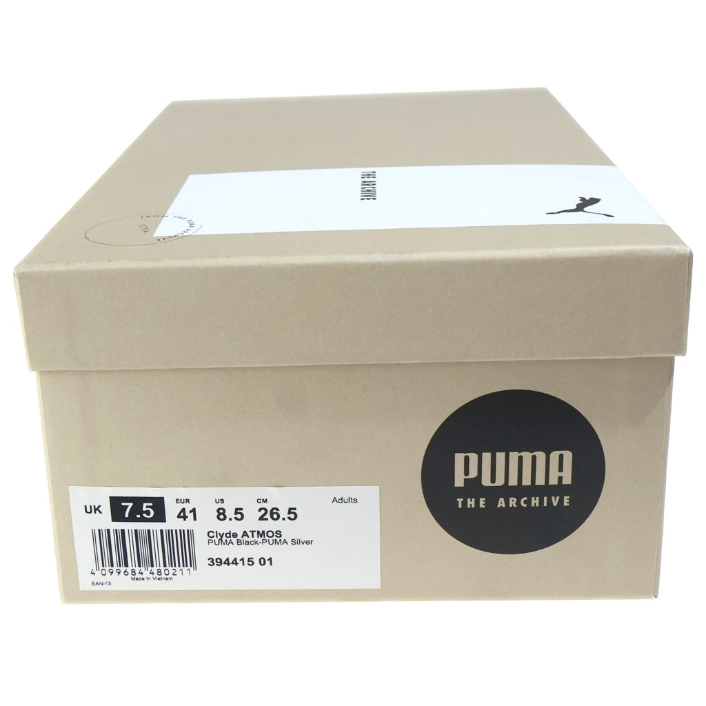 PUMA(プーマ) ×ATMOS ×SHIDO AKAMA CLYDE HANAFUDA アトモス 赤間紫動 クライド 花札 ローカットスニーカー ブラック US8.5/26.5cm 394415-01