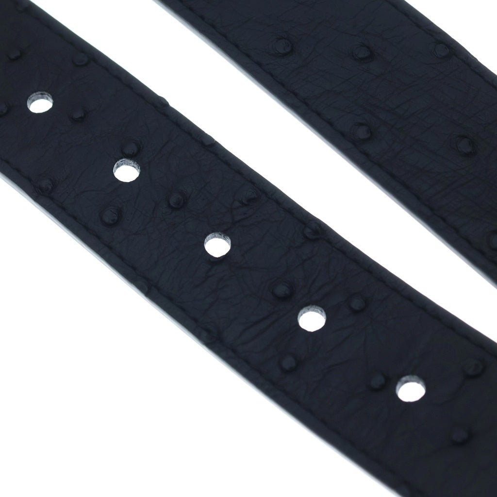 LOEWE(ロエベ) ROLLER CURVED BELT ローラーカーブドベルト ヴィンテージ加工 レザーベルト ブラック E619244XB8 1839