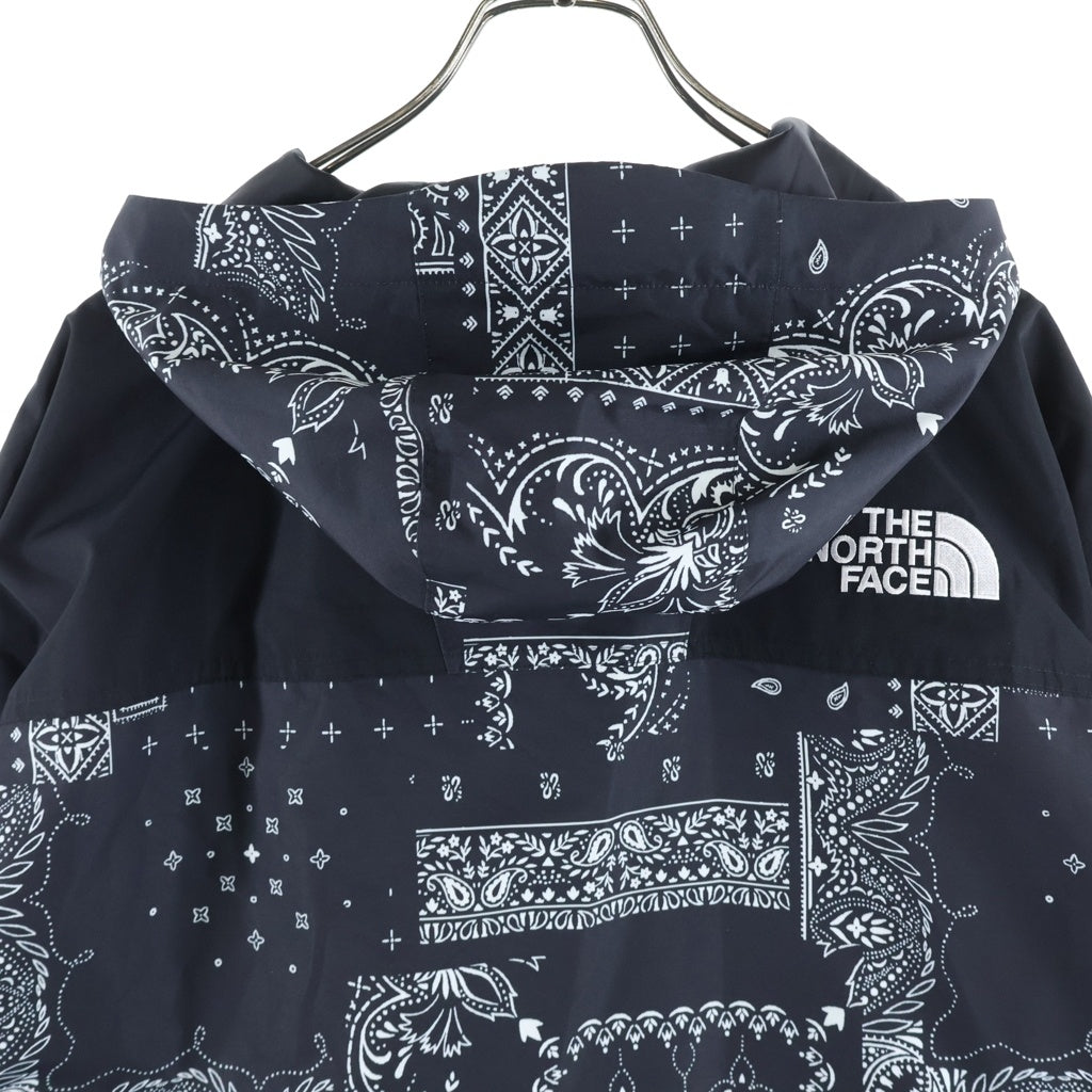 THE NORTH FACE(ザノースフェイス) NOVELTY HI MOUNTAIN JACKET バンダナ ノベルティ ハイ フーデッド マウンテンジャケット ブラック NJ2HN61A