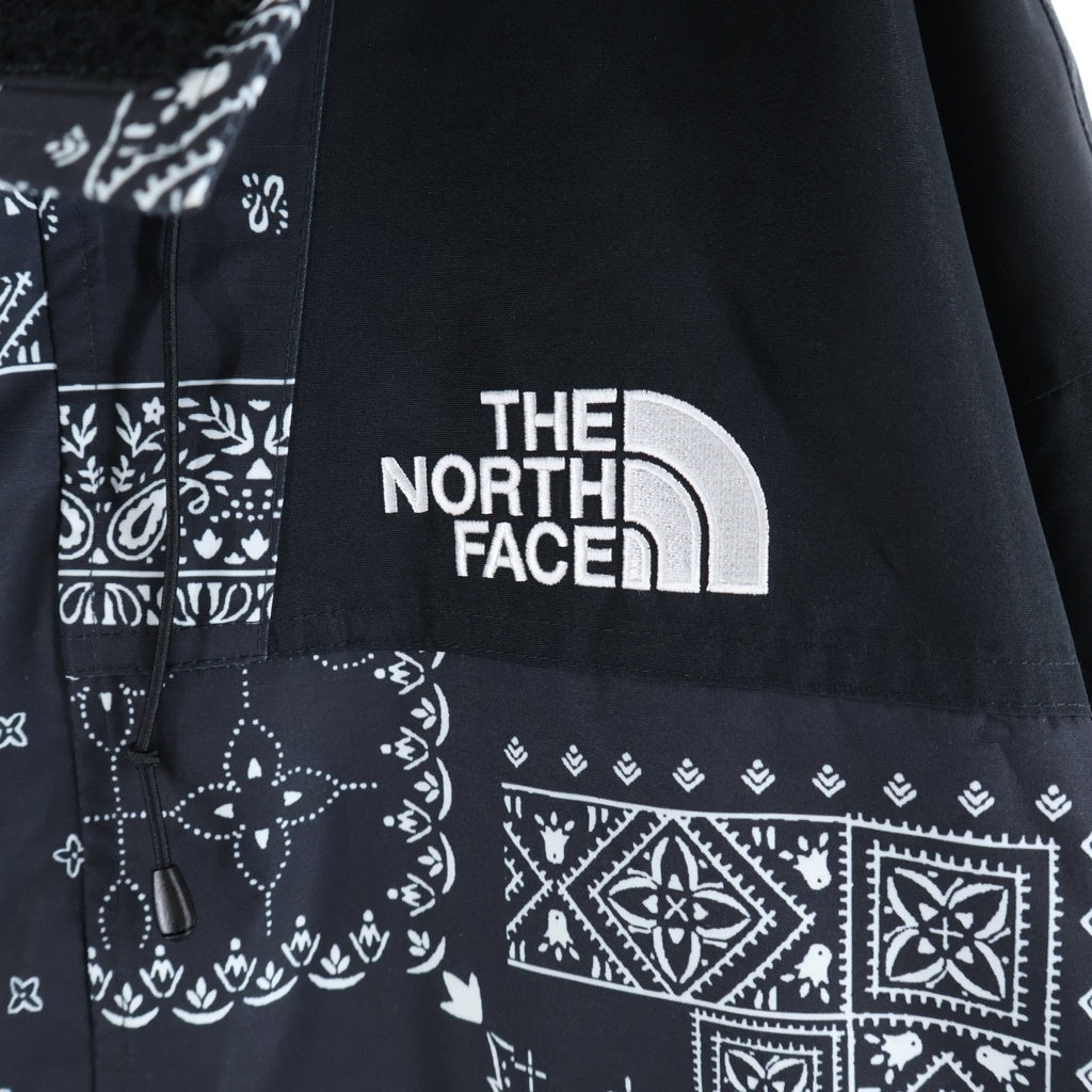 THE NORTH FACE(ザノースフェイス) NOVELTY HI MOUNTAIN JACKET バンダナ ノベルティ ハイ フーデッド マウンテンジャケット ブラック NJ2HN61A