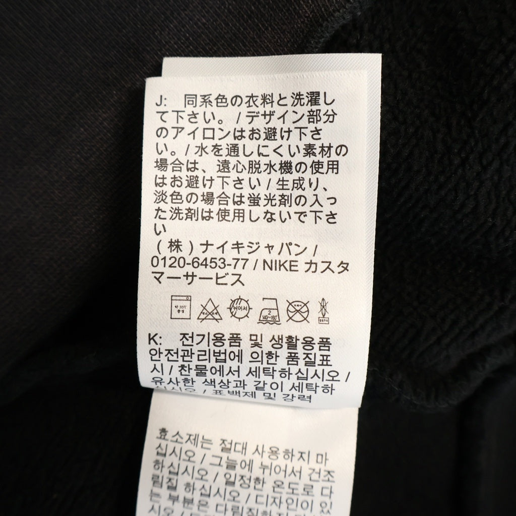 NIKE(ナイキ) ×LEVI'S AIR JORDAN FULL ZIP HOODIE BLACK リーバイス エアジョーダン フルジップアップ フーデッド スウェット パーカー ブラック IM6734-010