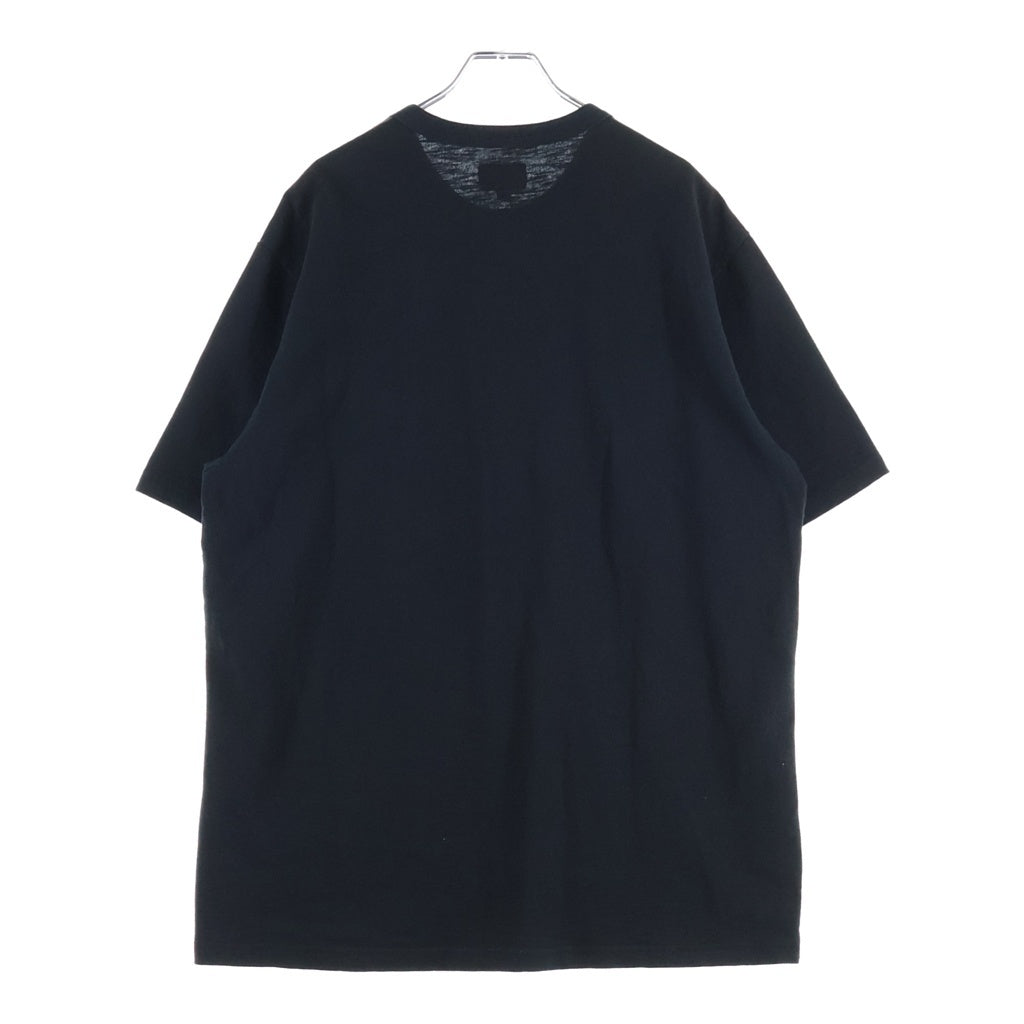 SUPREME(シュプリーム) 21SS Cut Logo S/S Top カットロゴ クルーネック半袖Tシャツ カットソー ブラック