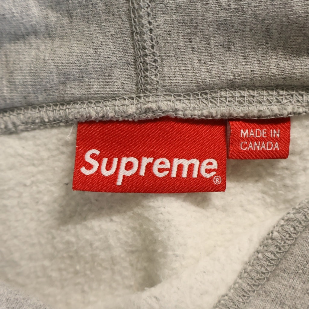 SUPREME(シュプリーム) 19SS Cheille Hooded Sweatshirt シェイユ フロントロゴ スウェット プルオーバーパーカー グレー