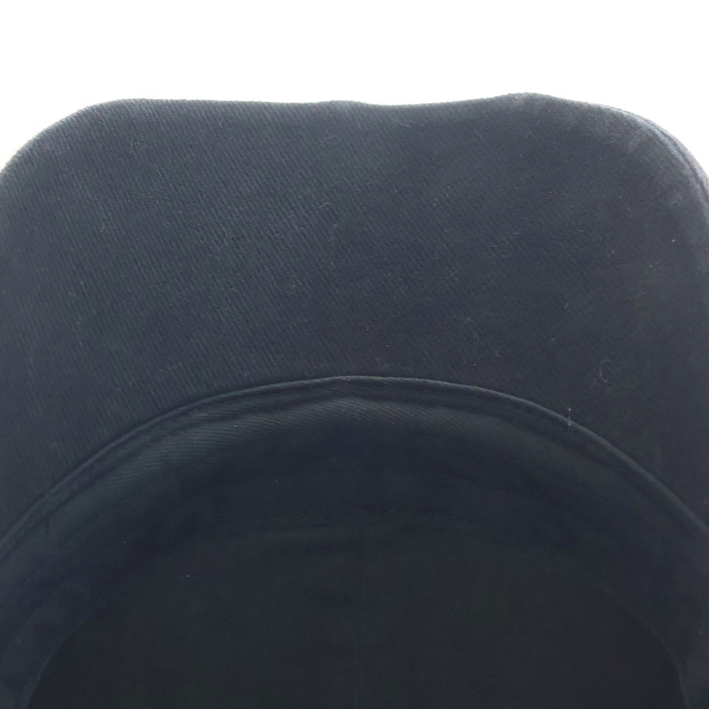 SUPREME(シュプリーム) 26SS ×MM6 Maison Margiela Split 6-Panel Cap エムエムシックスメゾンマルジェラスプリット 6パネル ベースボールキャップ 帽子 ブラック