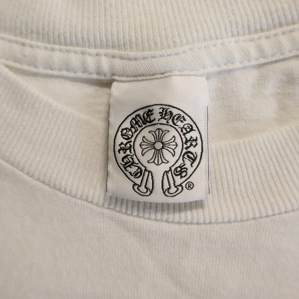CHROME HEARTS(クロムハーツ) OLD S/S TEE オールド スタープリント バックスクロールラベル 半袖Tシャツカットソー ホワイト
