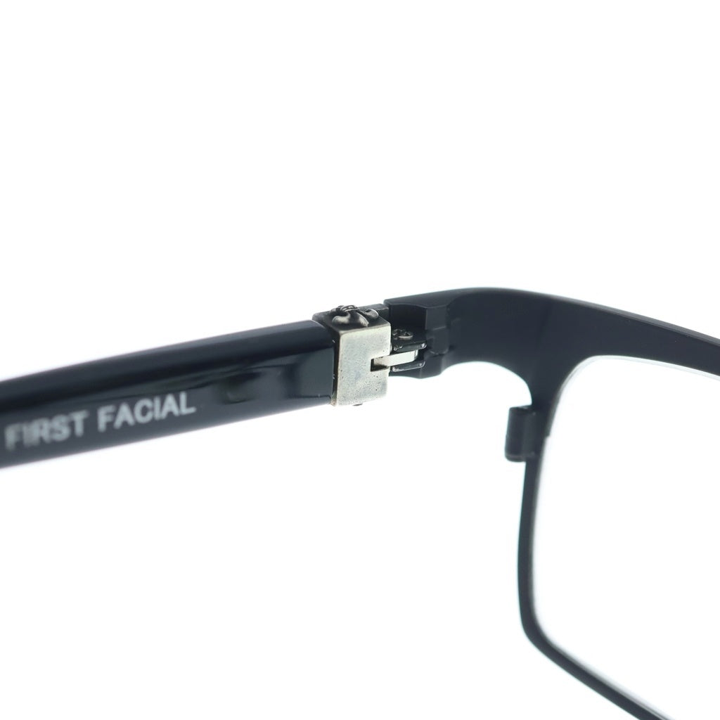 CHROME HEARTS(クロムハーツ) FIRST FACIAL スクエアフレーム BSフレアテンプル サングラス メガネ ブラック