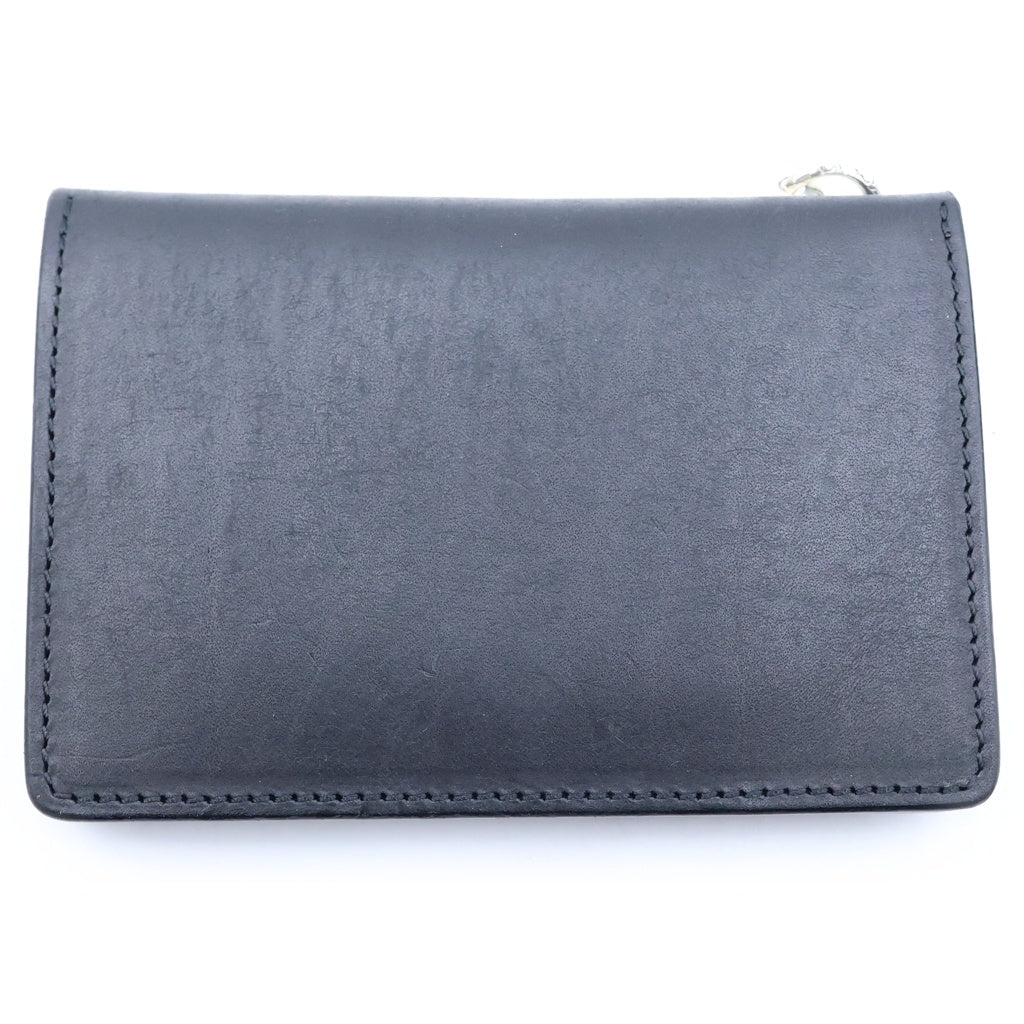 MOTO(モト) TRACKER'S MIDDLE WALLET トラッカーズ レザー ミドルウォレット 財布 ブラック