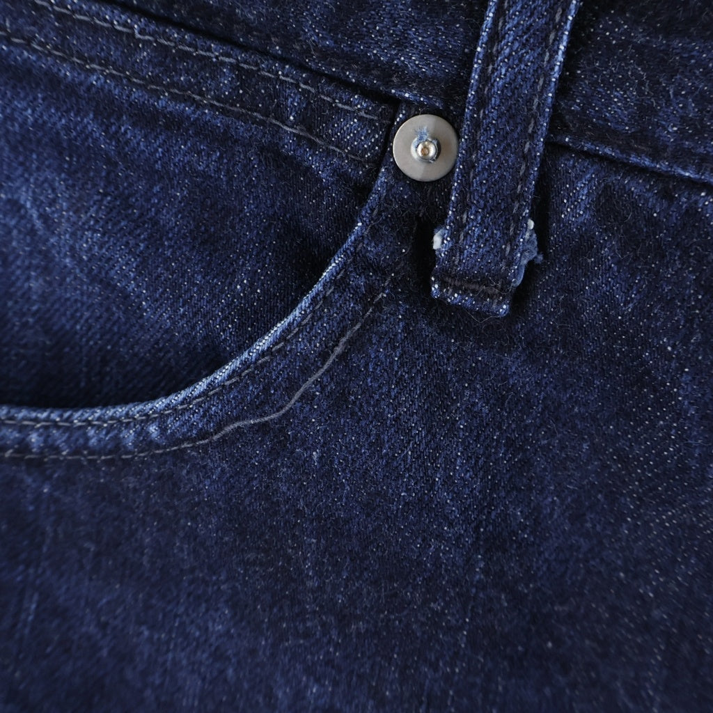 JIL SANDER +(ジルサンダープラス) TWIST JEANS ツイストジーンズ ジップフライ ストレートデニムパンツ インディゴ JPUP663101 MP246700