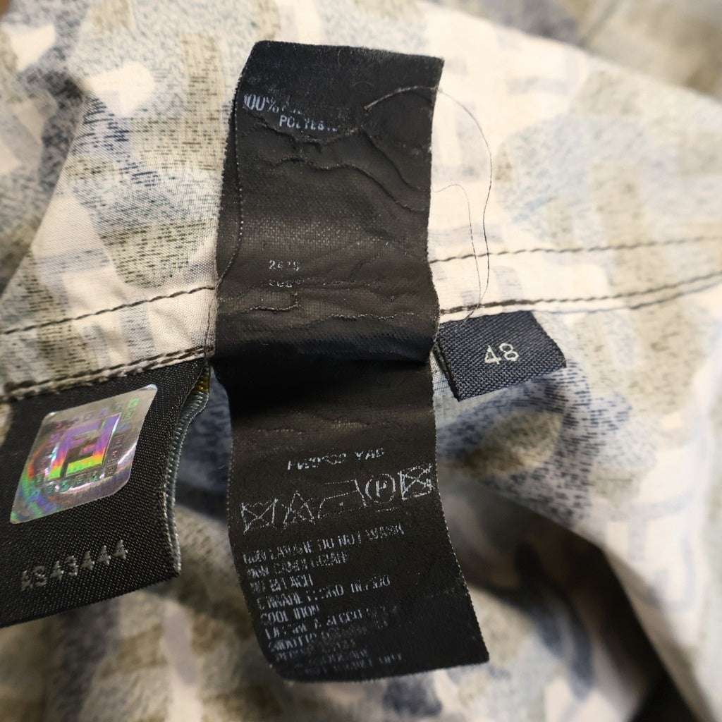 FENDI(フェンディ) ズッカ総柄 カモ柄ジャケット ジップアップブルゾン カーキ