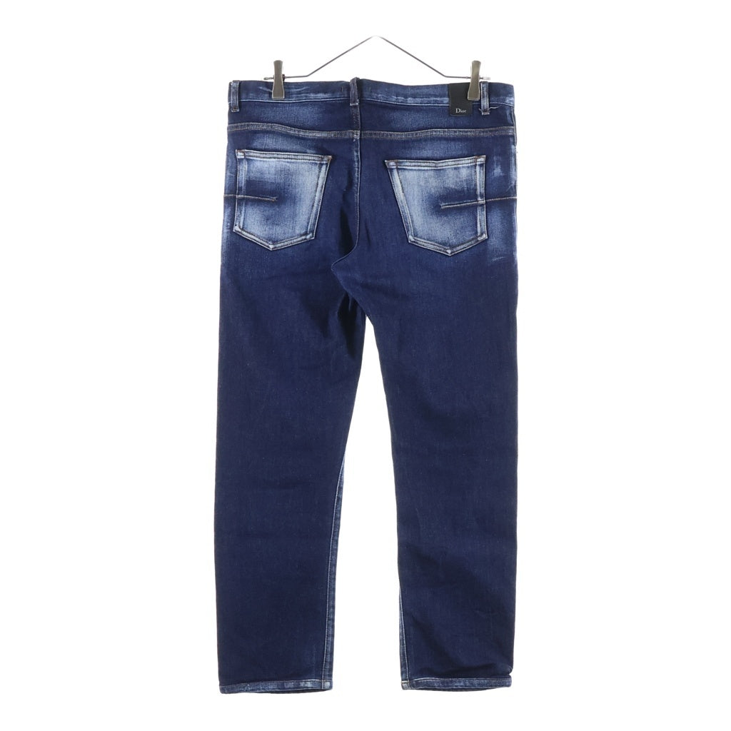 Dior HOMME(ディオールオム) SKINY DENIM PANTS ウォッシュ加工 スキニーデニムパンツ インディゴ 863DS11T164X