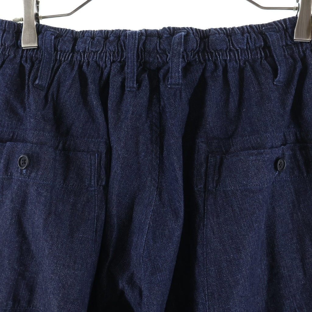Yohji Yamamoto POUR HOMME(ヨウジヤマモト プールオム) 19SS G-サルエルP8OZデニム バルーンサルエルパンツ インディゴ HH-P86-022