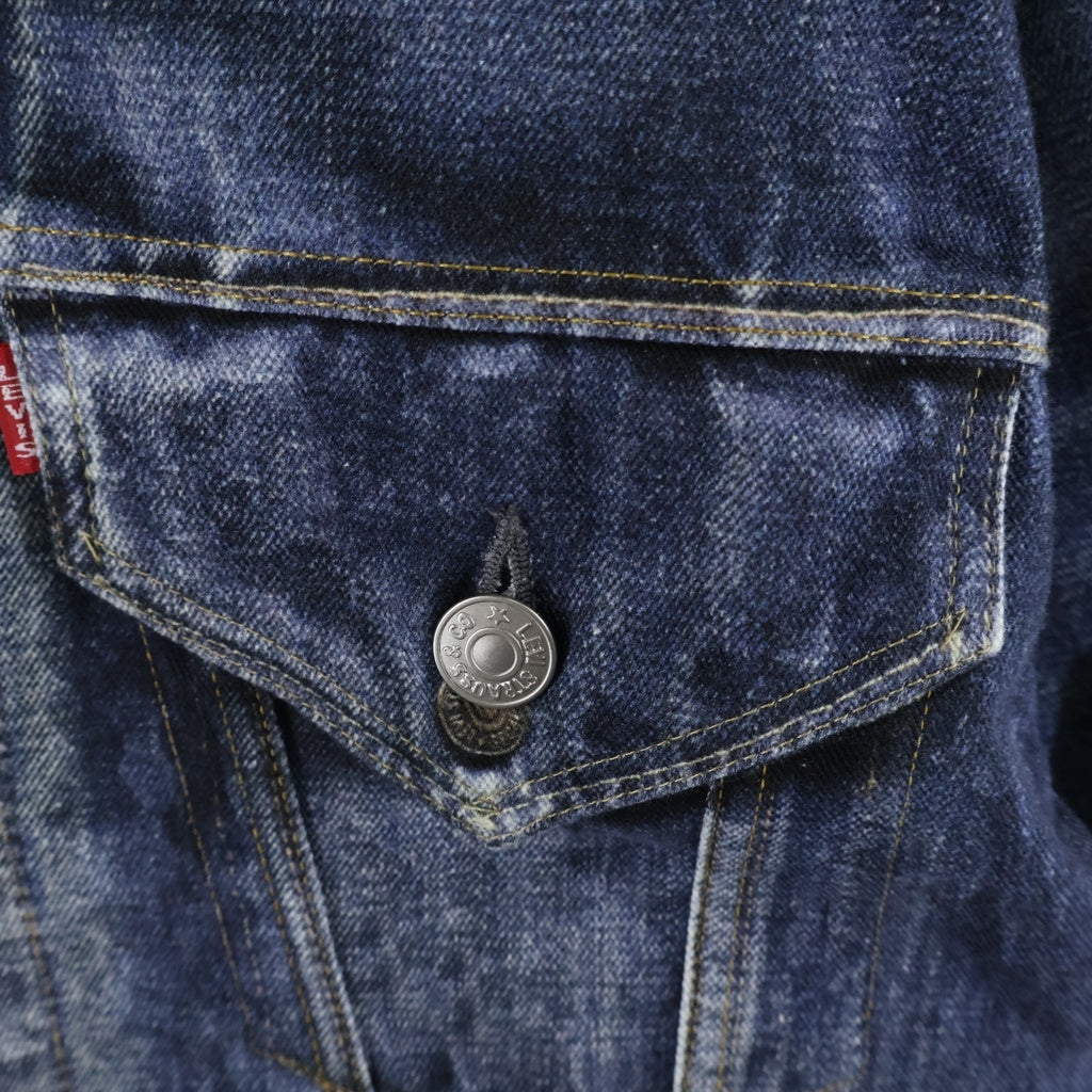 JUNYA WATANABE COMME des GARCONS(ジュンヤワタナベ コムデギャルソン) 25SS AD2024 ×BerBerJin ×Levi's DENIM JACKET 3rd TYPE ベルベルジン リーバイス デニム転写ジャケット インディゴ WO-J911