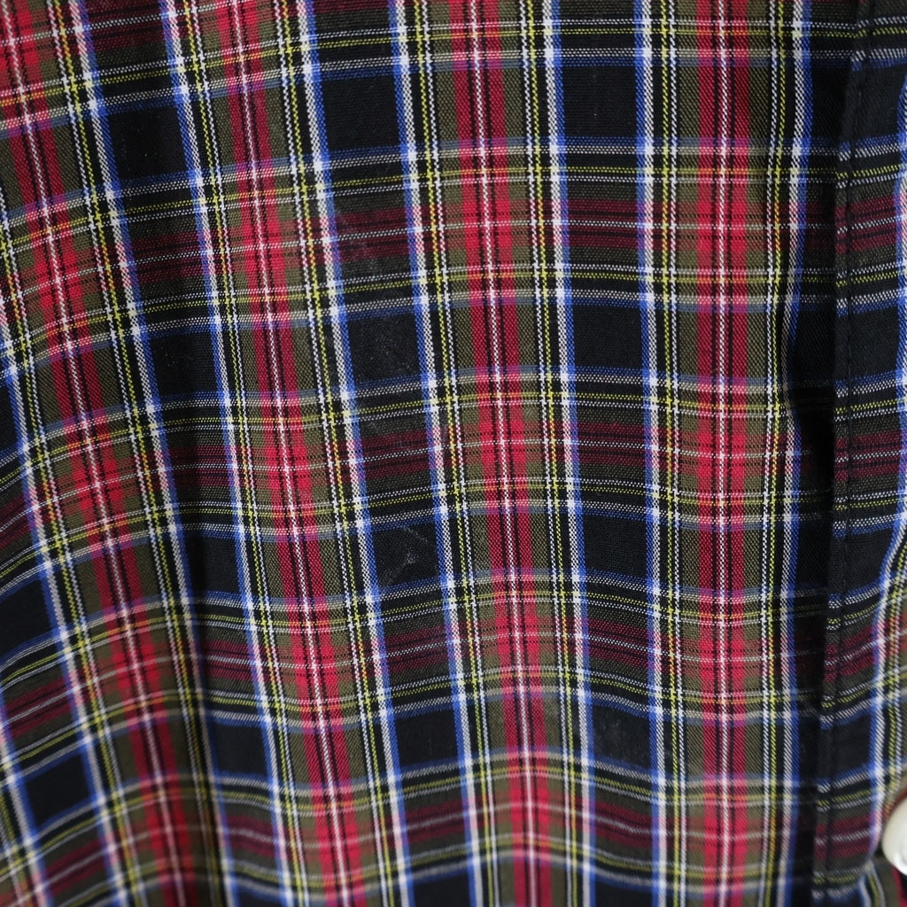 SUPREME(シュプリーム) 24SS Loose Fit Mini Plaid S/S Shirt ルーズ フィット ミニ プレイド チェック 半袖シャツ レッド