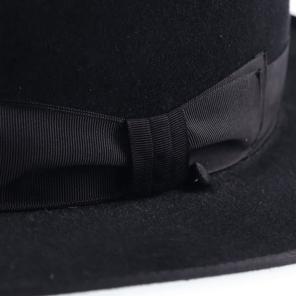 Y's for men(ワイズフォーメン) ×STETSON WHIPPET STANDARD VERSION ウィペット スタンダード バージョン ラピッドファーハット 帽子 ブラック MO-H11-160