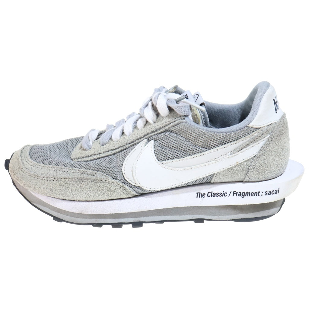 NIKE(ナイキ) ×FRAGMENT DESIGN ×SACAI LD WAFFLE フラグメントデザイン サカイ ワッフル ローカットスニーカー グレー/ホワイト US7/25cm DH2684-001