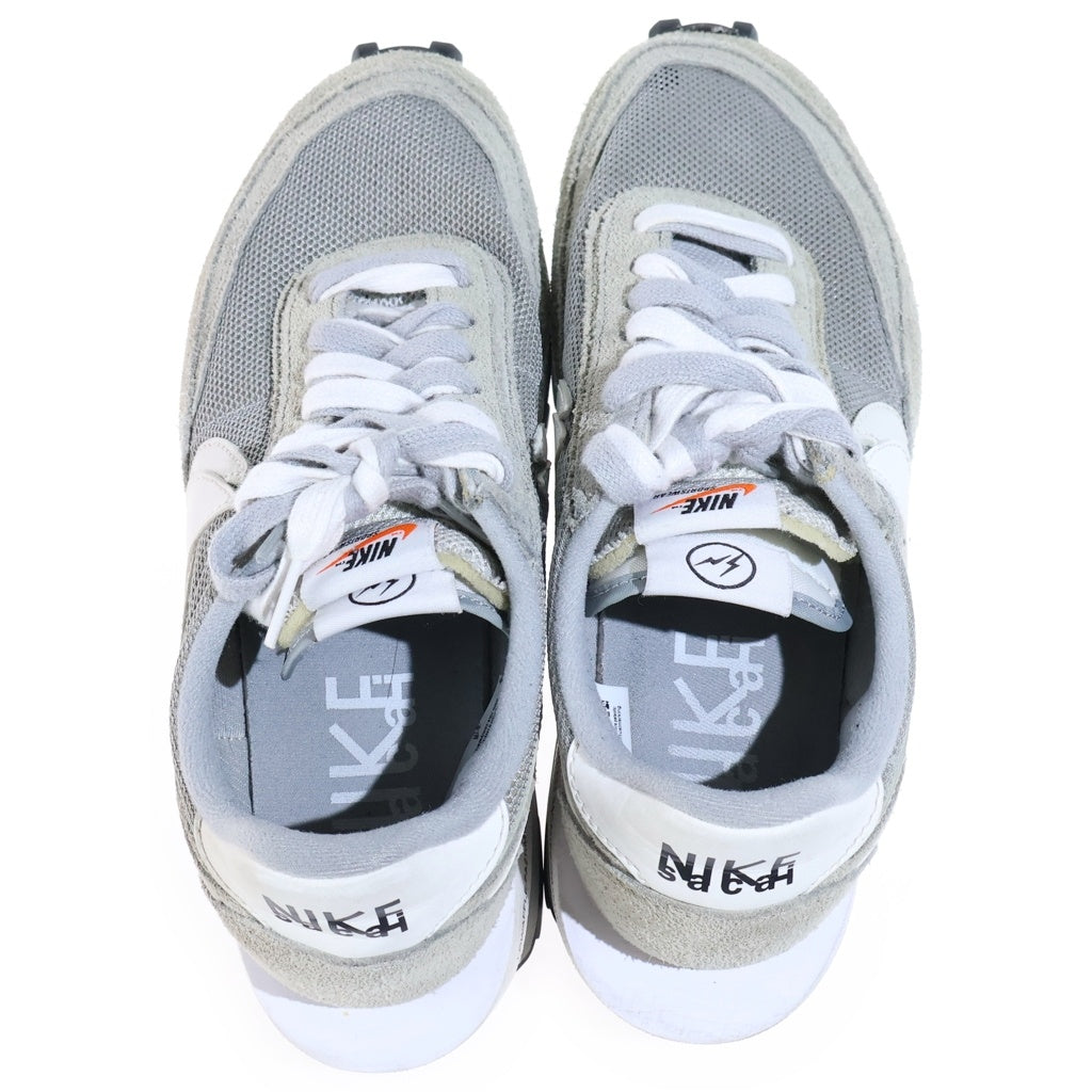 NIKE(ナイキ) ×FRAGMENT DESIGN ×SACAI LD WAFFLE フラグメントデザイン サカイ ワッフル ローカットスニーカー グレー/ホワイト US7/25cm DH2684-001