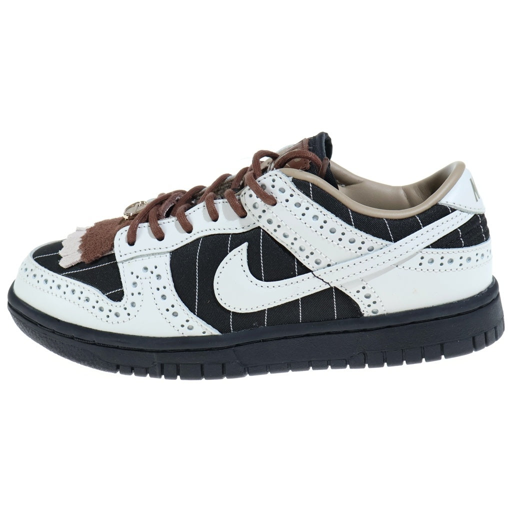 NIKE(ナイキ) WMNS DUNK LOW SUMMIT WHITE AND CACAO WOW ダンク サミット カカオワオ ローカットスニーカー レディース ブラック/ホワイト US5/22cm FV3642-010