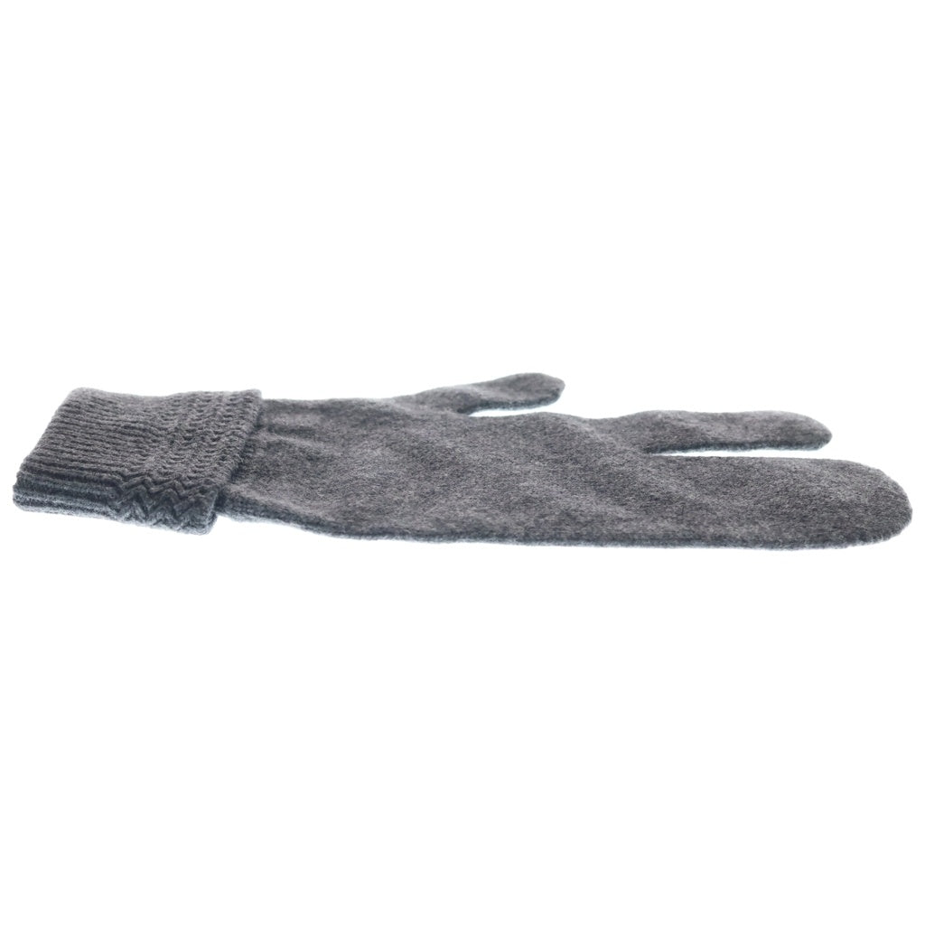 Maison Margiela(メゾンマルジェラ) TABI GLOVES タビ 4ステッチ カシミヤ混 ウールグローブ 手袋 グレー S50TS0007 S16825