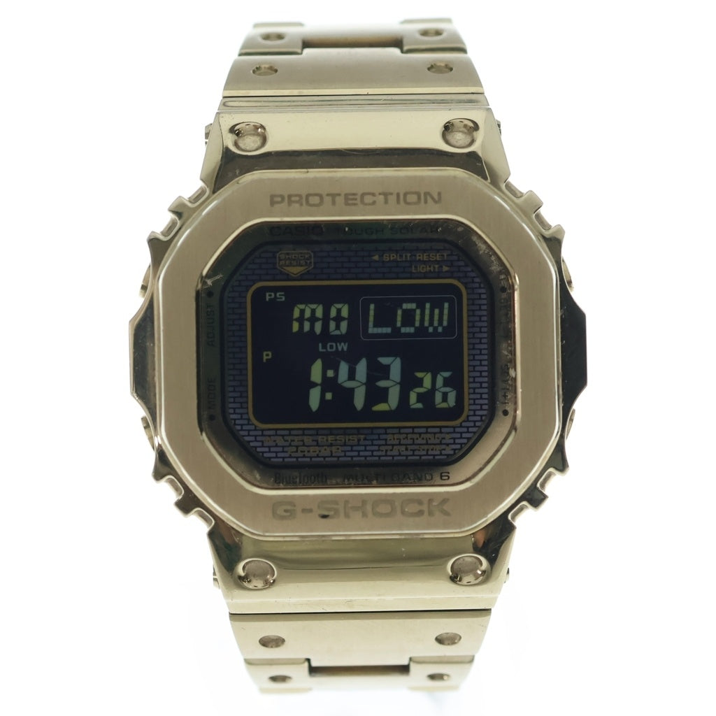CASIO G-SHOCK(カシオ ジーショック) 5000 SERIES フルメタル デジタルウォッチ 腕時計 ゴールド GMW-B5000GD-9JF