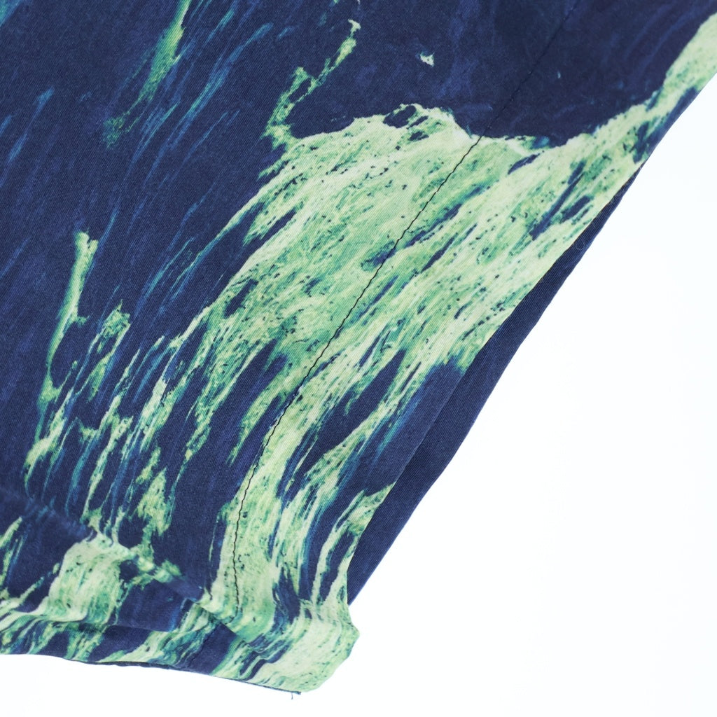 SUPREME(シュプリーム) 25SS Boat S/S Shirt ボート 総柄プリント 半袖シャツ ブルー