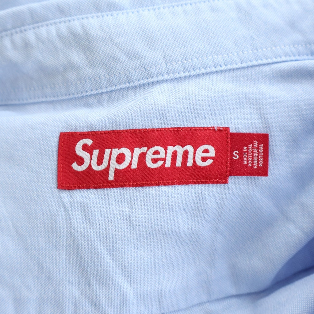 SUPREME(シュプリーム) 26SS Loose Fit Oxford S/S Shirt ルーズフィット オックスフォード 半袖シャツ ブルー