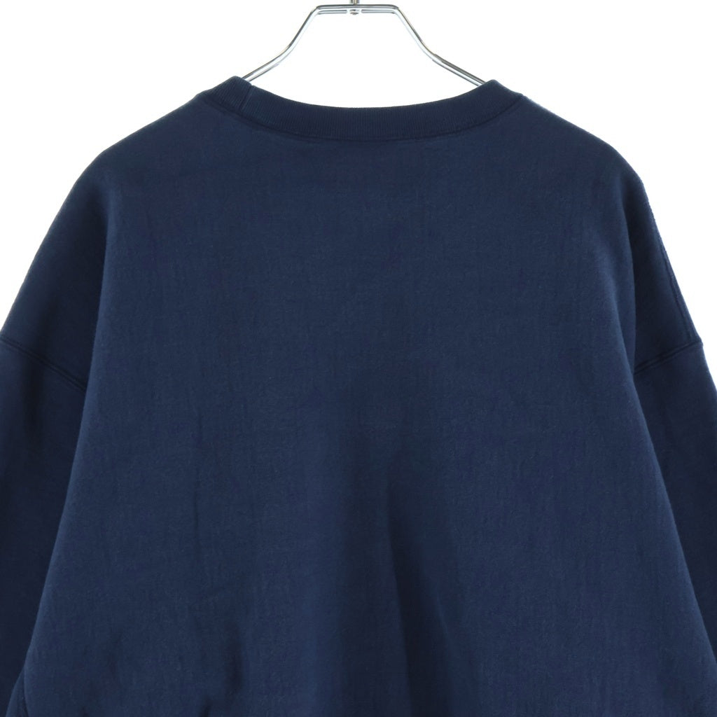 SUPREME(シュプリーム) 26SS Washed Crewneck ウォッシュド クルーネックスウェットシャツ トレーナー ネイビー