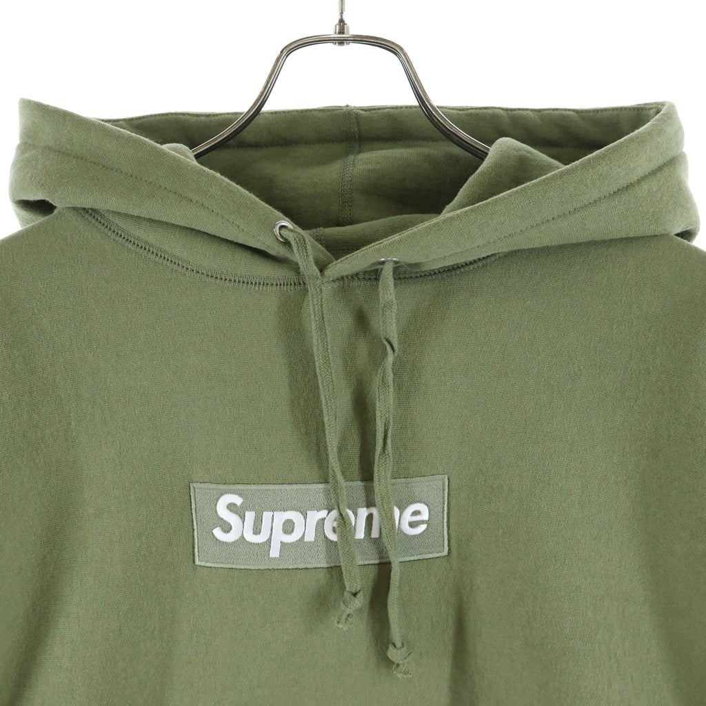 SUPREME(シュプリーム) 25AW Box Logo Hooded Sweatshirt ボックスロゴ フーデッドスウェットシャツ パーカー オリーブ