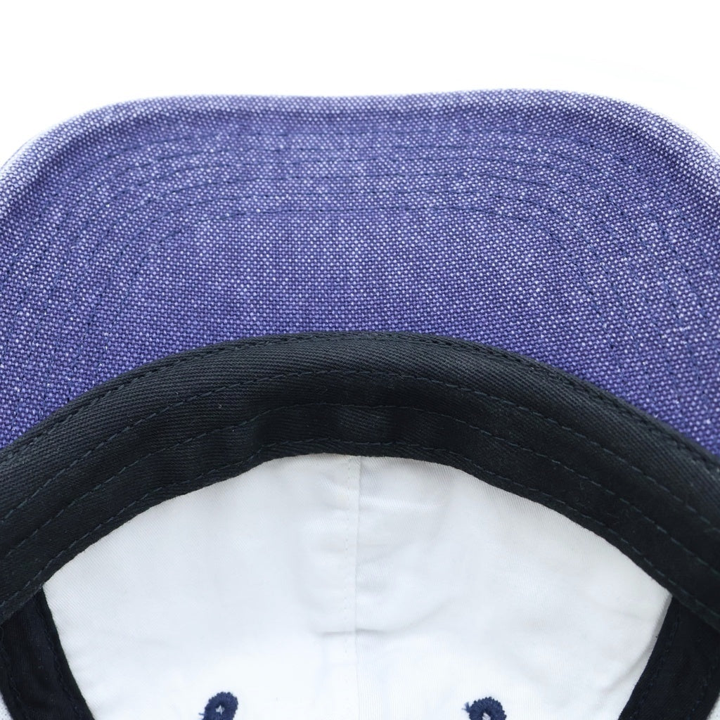 SUPREME(シュプリーム) 24AW Pigment S Logo 6 Panel ピグメント Sロゴ 6パネルキャップ 帽子 ネイビー