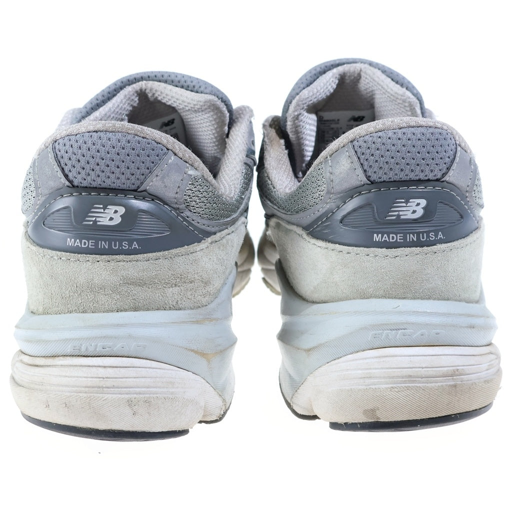 New Balance(ニューバランス) M990GL6 V6 USA製 レザー ローカットスニーカー グレー US8.5/26.5cm