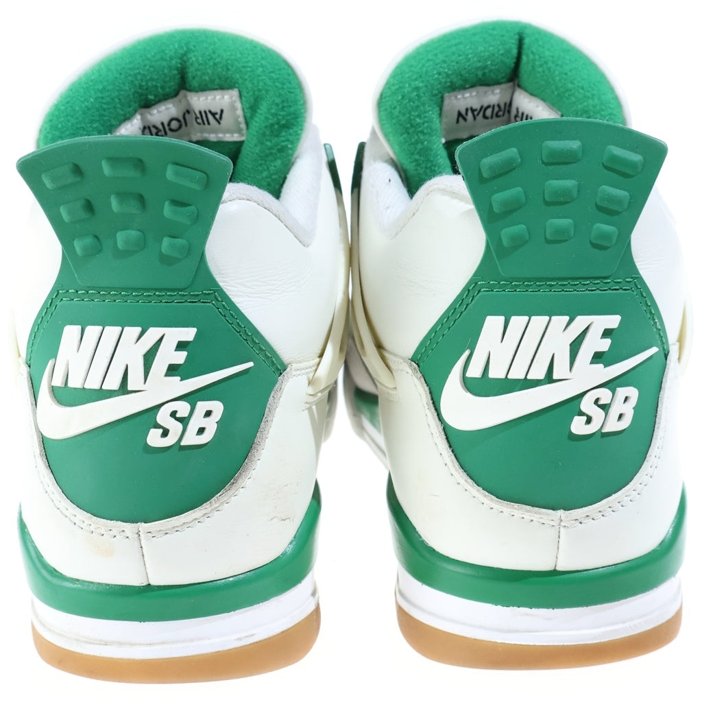 NIKE(ナイキ) AIR JORDAN 4 RETRO SP PINE GREEN エアジョーダン4 レトロ パイングリーン ハイカットスニーカー ホワイト/グリーン US9/27cm DR5415-103
