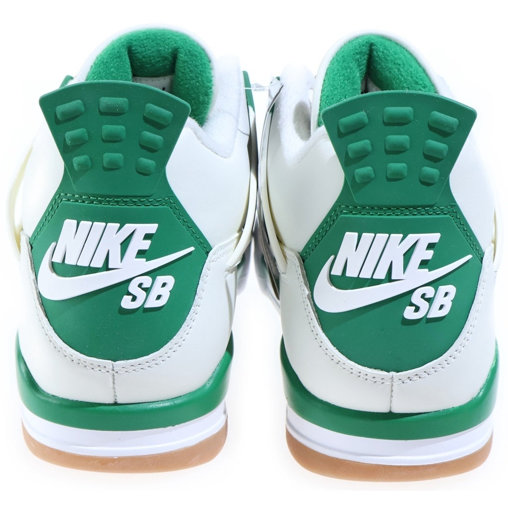NIKE SB(ナイキエスビー) AIR JORDAN 4 RETRO SP エアジョーダン4 レトロ ローカットスニーカー グリーン/ホワイト US9/27cm DR5415-103