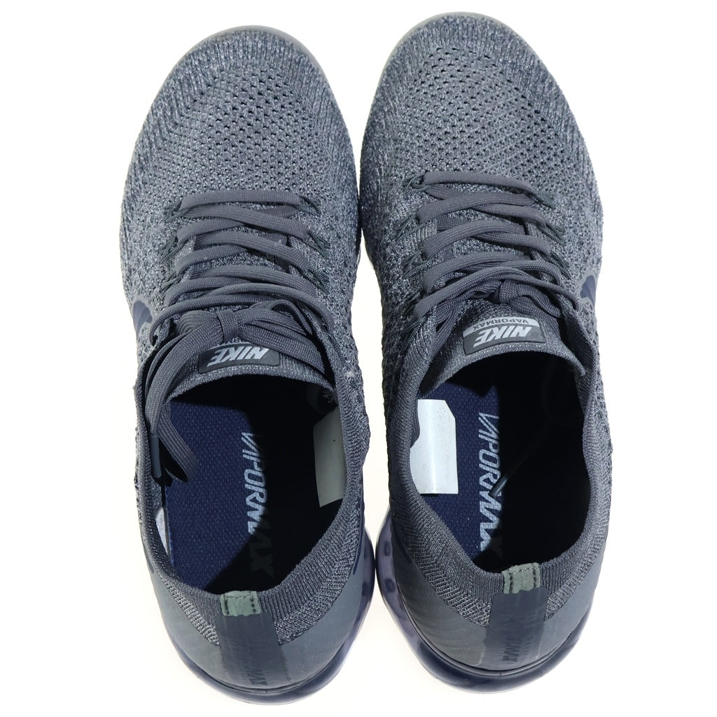 NIKE(ナイキ) AIR VAPORMAX FLYKNIT エアベイパーマックス フライニット ローカットスニーカー グレー US8.5/26.5cm 849558-014