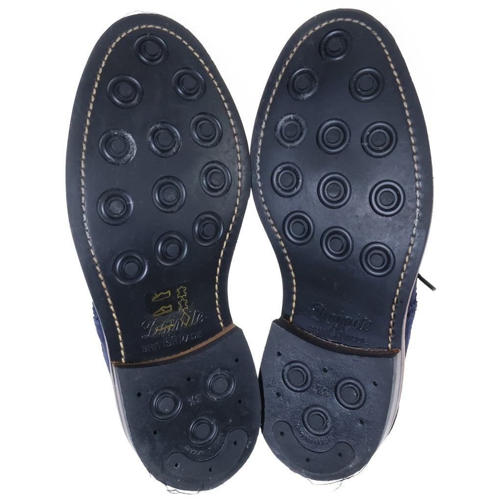 Tricker's(トリッカーズ) BURTON バートン ウィングチップ スウェードレザー ドレスシューズ ネイビー M5633