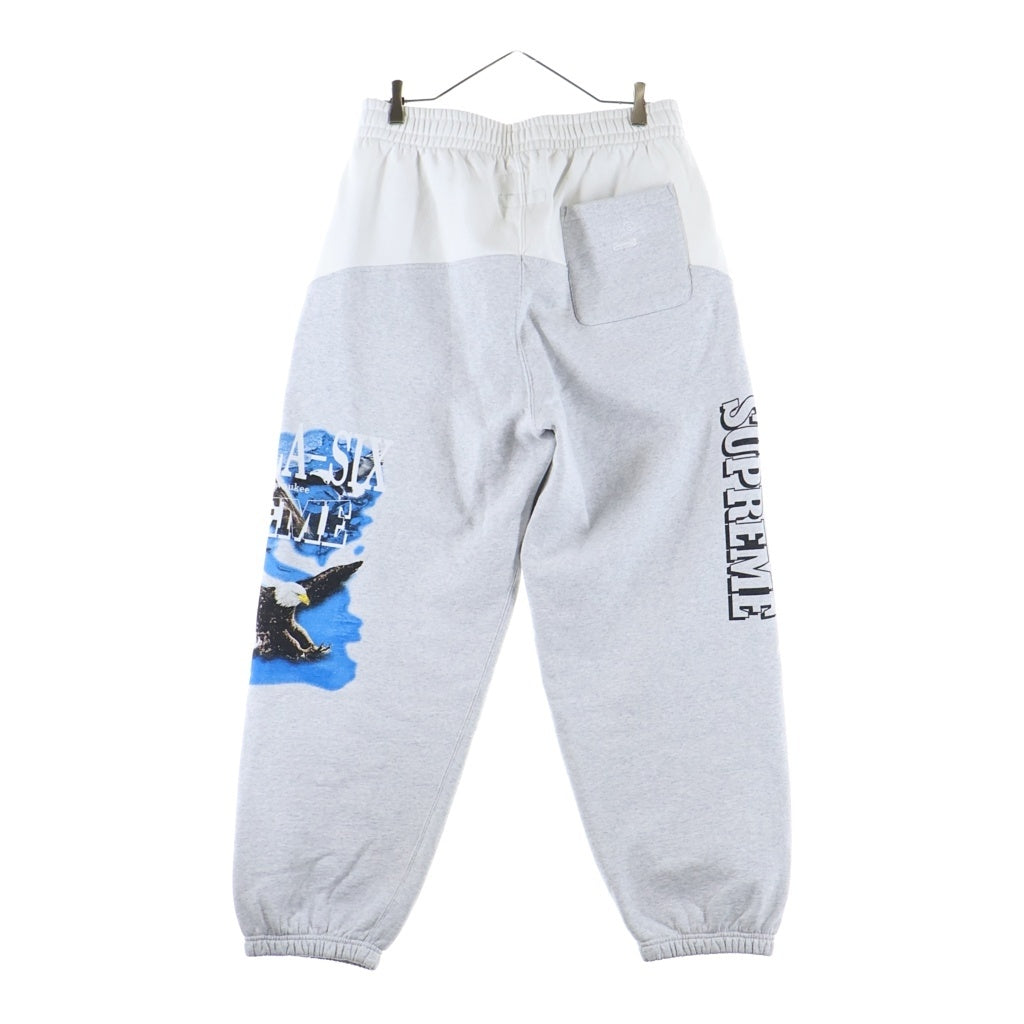 SUPREME(シュプリーム) 26SS ×MM6 Maison Margiela Eagle Sweatpant エムエムシックス メゾンマルジェラ イーグル スウェットパンツ グレー SH0KA0083 M25043
