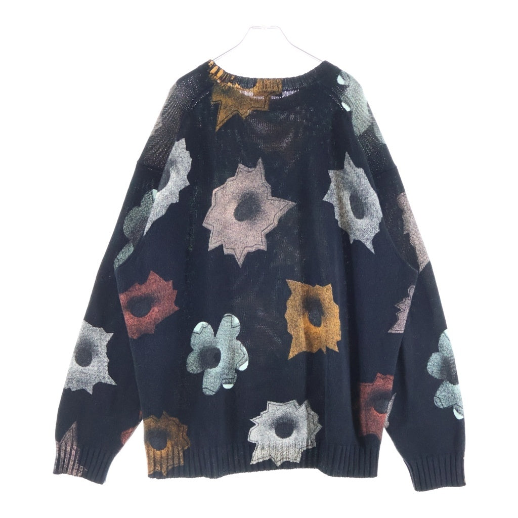SUPREME(シュプリーム) 22SS Nate Lowman Sweater ネイト ロウマン スウェット ニットセーター ブラック
