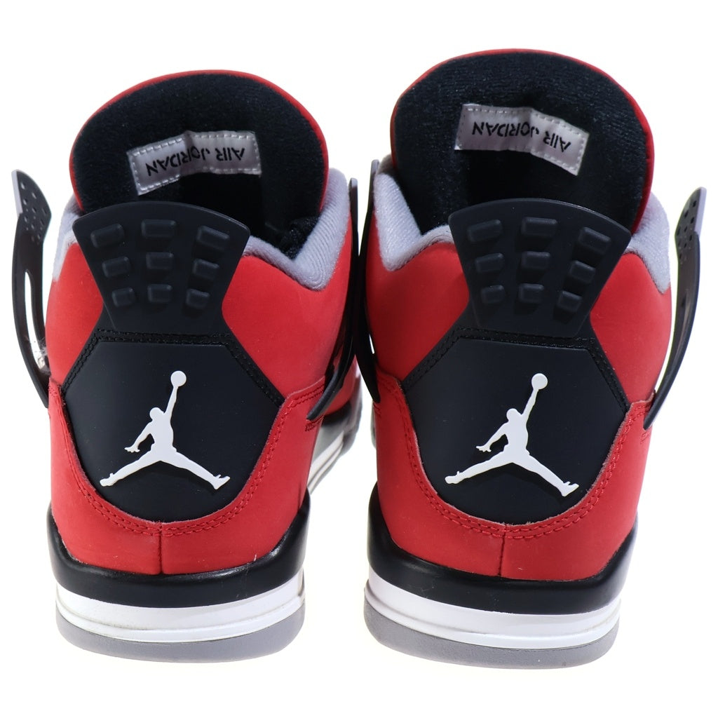 NIKE(ナイキ) AIR JORDAN 4 RETRO TORO BRAVO エアジョーダン4 レトロ トロブラボー ハイカットスニーカー レッド US12/30cm FQ8138-600