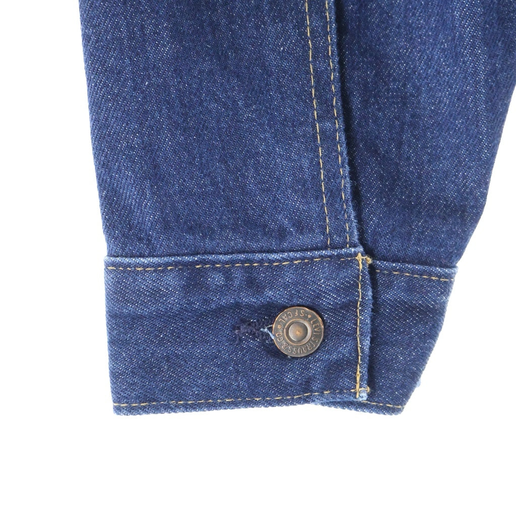 Levi's VINTAGE CLOTHING(リーバイス ビンテージ クロージング) 70417-9554 フランネルライナー デニムトラッカージャケット Gジャン インディゴ 18871-0002