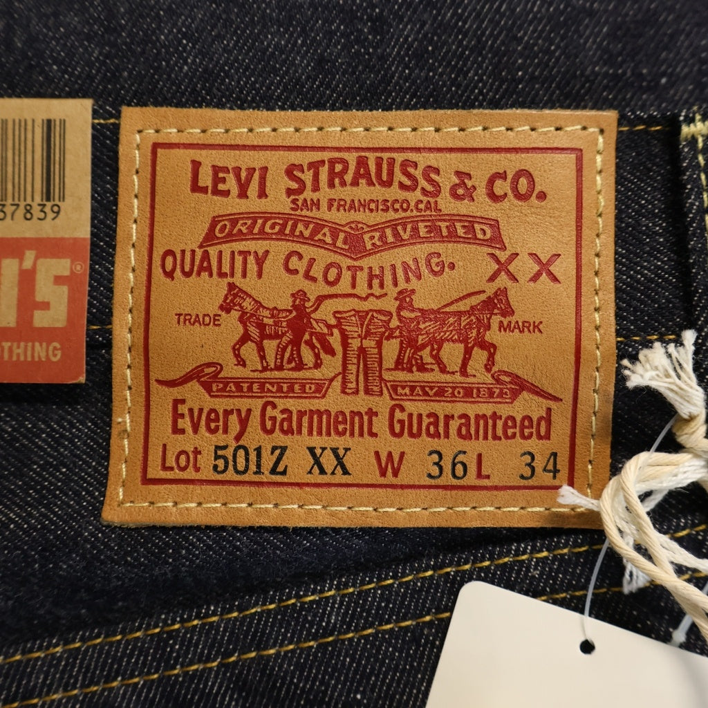 Levi's VINTAGE CLOTHING(リーバイス ビンテージ クロージング) 501ZXX USA製 1954年モデル 復刻 ボタン裏4420 デッドストック セルビッチデニムパンツ ジップフライジーンズ PC9-50154-0001