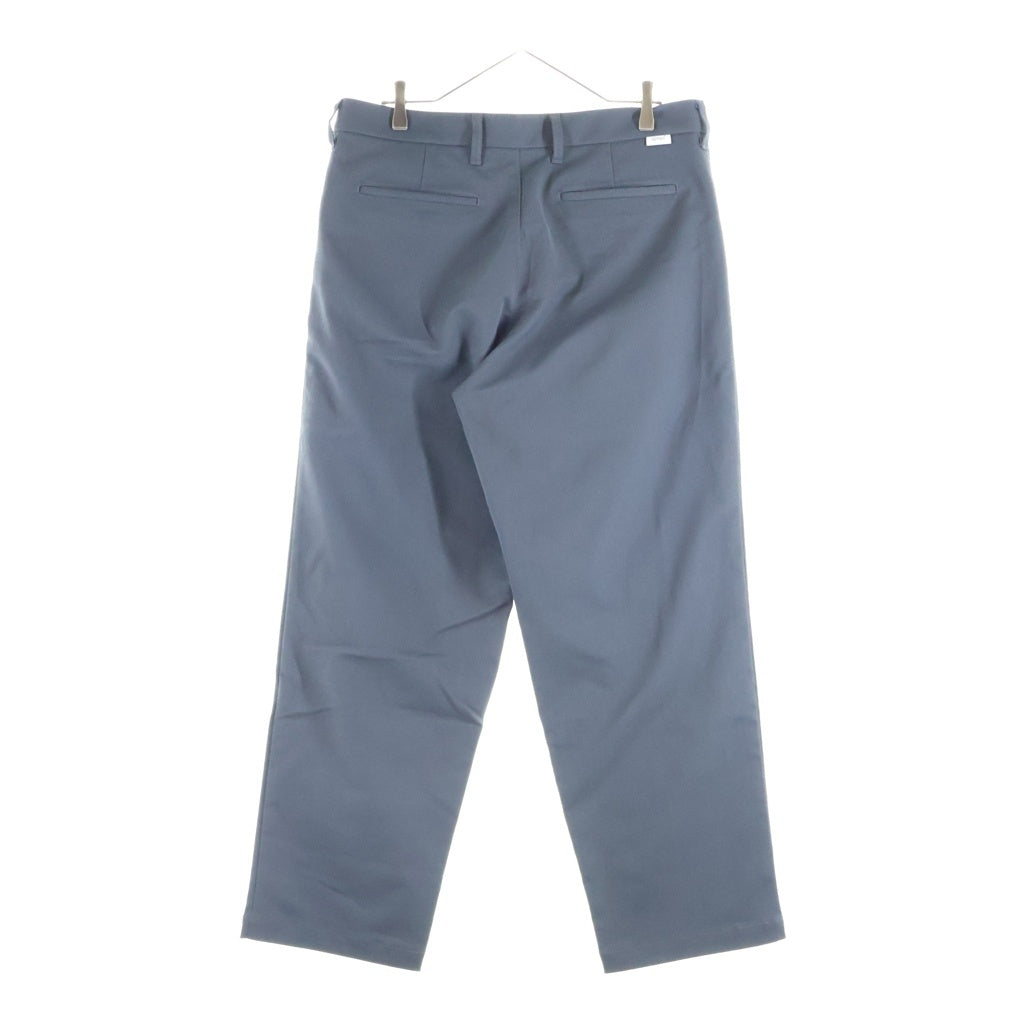 WTAPS(ダブルタップス) 25AW WRKT2002 TROUSERS / POLY. TWILL ツイル ワークトラウザー ワイドストレートパンツ グレー 252TQDT-PTM06