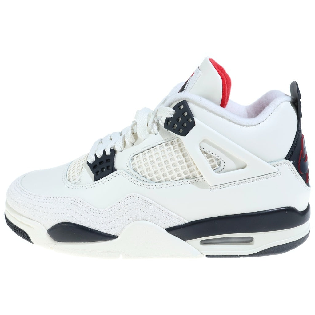 NIKE(ナイキ) AIR JORDAN 4 RETRO OG FC FLIGHT CLUB エアジョーダン4 フライトクラブ ハイカットスニーカー ホワイト US9/27cm IM4002-100