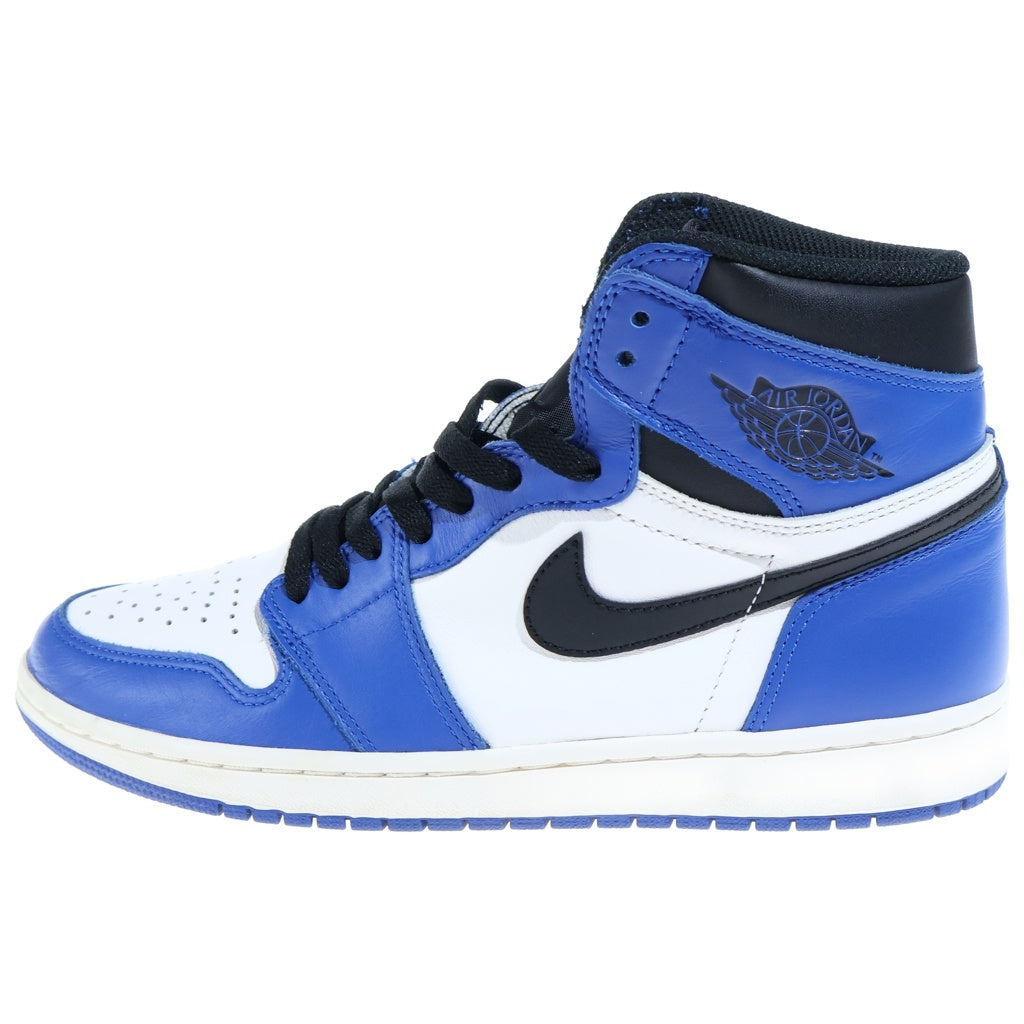 NIKE(ナイキ) AIR JORDAN 1 RETRO HIGH OG GAME ROYAL エアジョーダン レトロ ゲームロイヤル ハイカットスニーカー ブルー/ホワイト US9.5/27.5cm 555088-403
