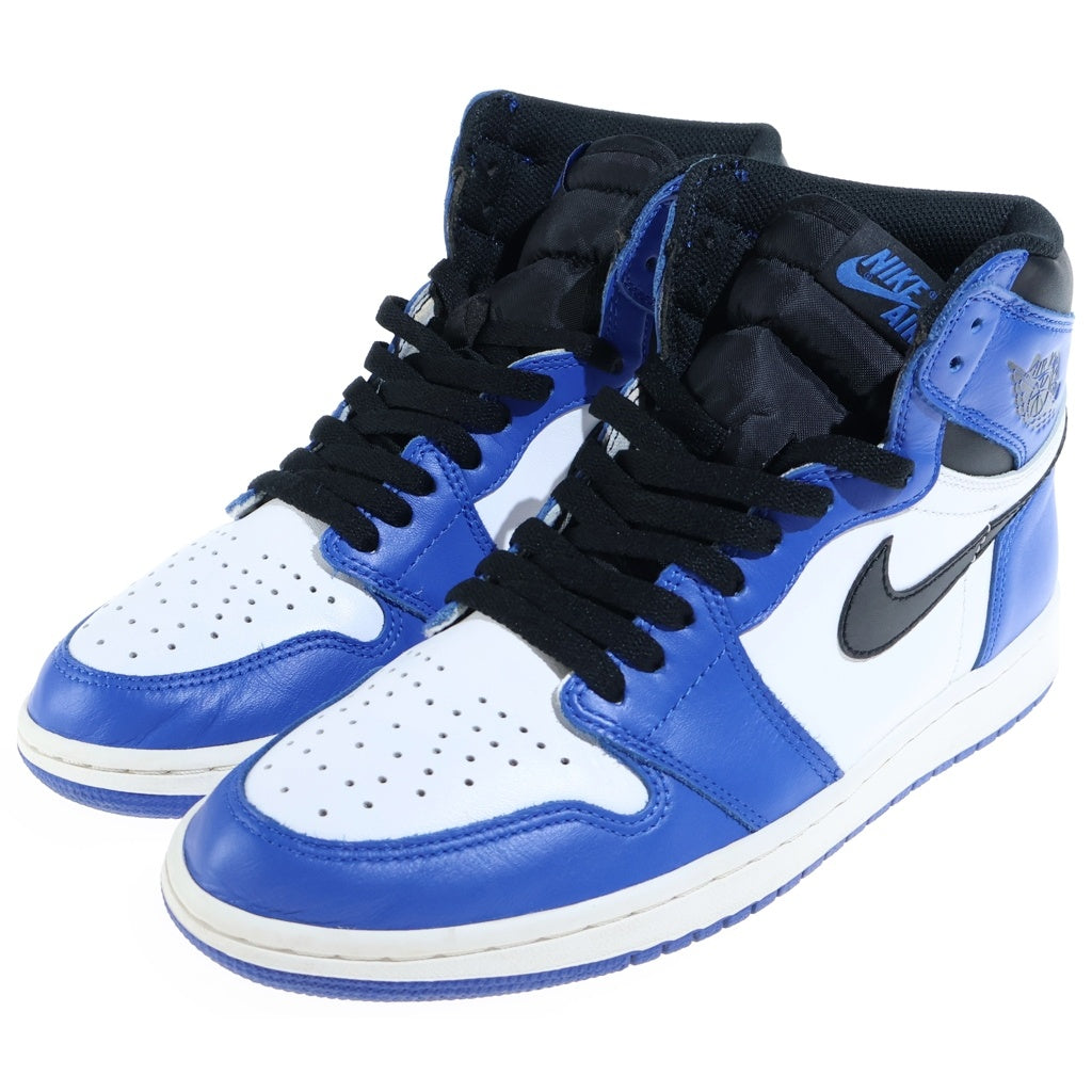 NIKE(ナイキ) AIR JORDAN 1 RETRO HIGH OG GAME ROYAL エアジョーダン レトロ ゲームロイヤル ハイカットスニーカー ブルー/ホワイト US9.5/27.5cm 555088-403