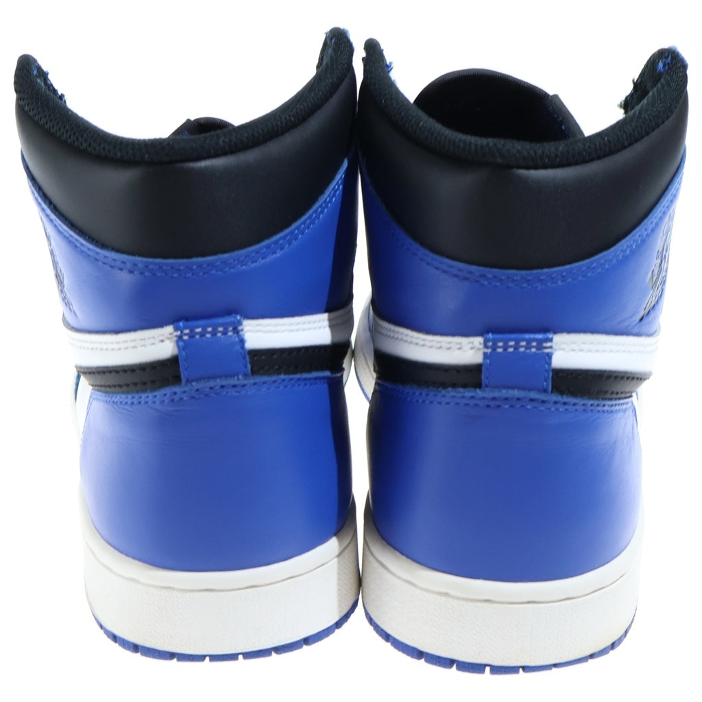 NIKE(ナイキ) AIR JORDAN 1 RETRO HIGH OG GAME ROYAL エアジョーダン レトロ ゲームロイヤル ハイカットスニーカー ブルー/ホワイト US9.5/27.5cm 555088-403