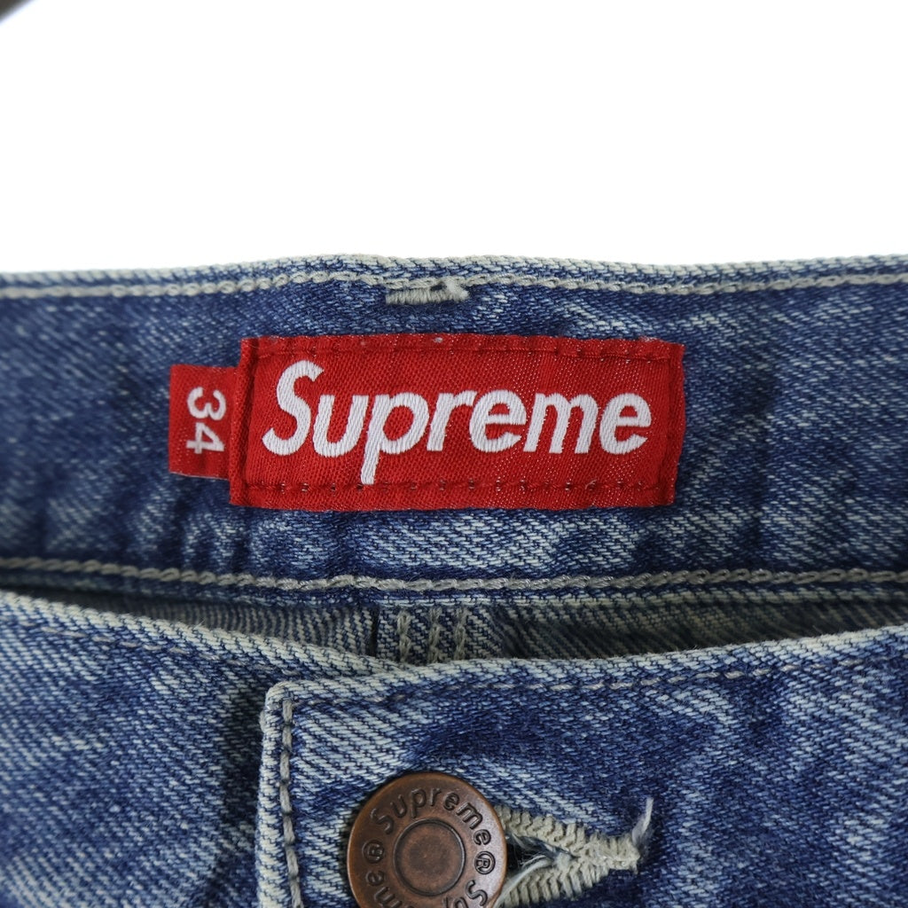 SUPREME(シュプリーム) 26SS Worn Double Knee Painter Pant ウォーン ダブルニー デニムペインターパンツ インディゴ
